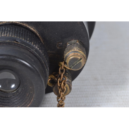 223 - WWII ERA BARR AND STROUD NAVAL BINOCULARS, these are 7XCF41 and have the broad arrow marks and the s... 