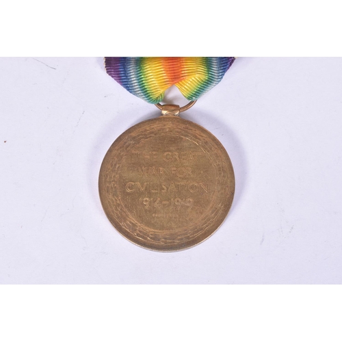 247 - A WWI PAIR OF MEDALS AND SPECIAL CONSTABULARY MEDAL, the WWI medals are both correctly named to Priv... 