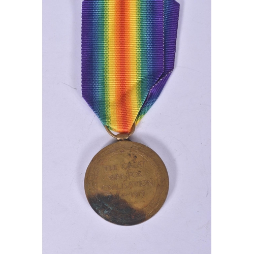 248 - A WWI PAIR OF MEDALS TO WILTSHIRE REGIMENT, both medals are correctly named to Private 19957 S.JENNI... 