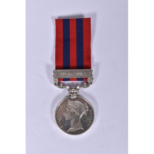 249 - SA VICTORIAN ERA INDIAN GENERAL SERVICE MEDAL, with Burma 1885-7 clasp, the medal is correctly named... 