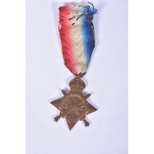 257 - A BOERWAR AND WWI GROUP OF MEDALS, the QSA and KSA are both correctly named to 6622 PTE W HASTINGS R... 