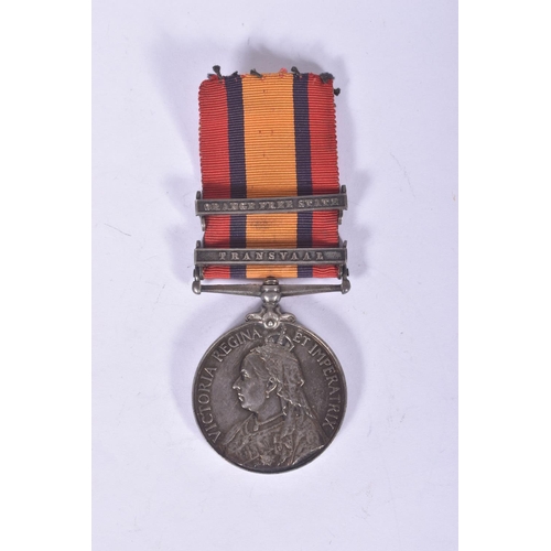 257 - A BOERWAR AND WWI GROUP OF MEDALS, the QSA and KSA are both correctly named to 6622 PTE W HASTINGS R... 