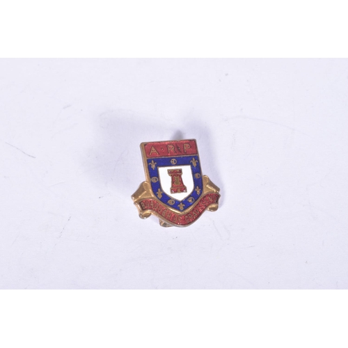 258 - THREE WWII ERA ARP BADGES, to include Cheshire, Derbyshire and Gravesend, the Chesire badge is the C... 