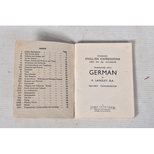 274 - AN AIR RAID WARDEN POCKET BOOKLET, to a Hugh Wesley Corder, Little Dunmow, Chelmsford, on his appoin... 