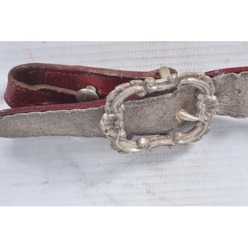 276 - A NICE VICTORIAN ERA CERAMONIAL BELT, this is one that would be worn by inspectors of schools or wor... 