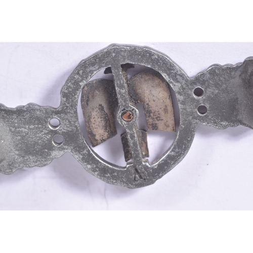 280 - A THIRD REICH LUFTWAFFE DAY FIGHTER CLASP IN SILVER, this has the remains of the silver wash on it, ... 