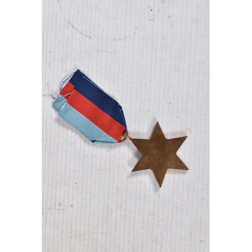 291 - A WWII AND TERRATORIAL EFFICIANCY MEDAL GROUP AND PAPERWORKS, the medals are 1939-45 star and war me... 