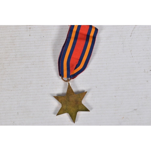 291 - A WWII AND TERRATORIAL EFFICIANCY MEDAL GROUP AND PAPERWORKS, the medals are 1939-45 star and war me... 