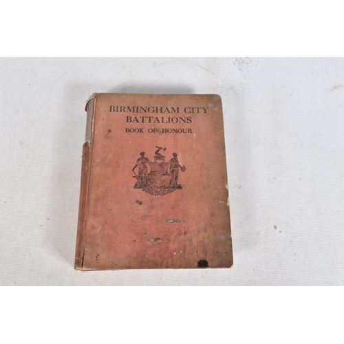 314 - A SELECTION OF MILITARY BOOKS RELATING TO ROYAL WARWICKSHIRE REGIMENT AND BIRMINGHAM, the books incl... 