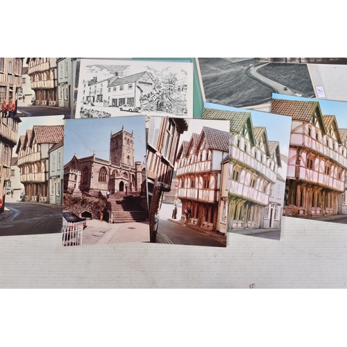 328 - POSTCARDS, a tray containing postcards to various towns and villages in the South-West of England, a... 