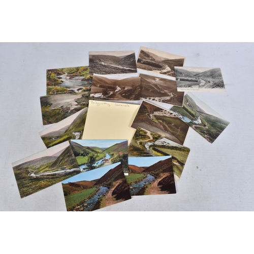 328 - POSTCARDS, a tray containing postcards to various towns and villages in the South-West of England, a... 