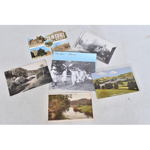 328 - POSTCARDS, a tray containing postcards to various towns and villages in the South-West of England, a... 