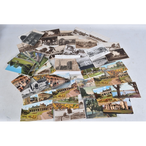 328 - POSTCARDS, a tray containing postcards to various towns and villages in the South-West of England, a... 