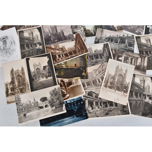 329 - POSTCARDS, a tray containing postcards to various towns and villages in the South-West of England, a... 