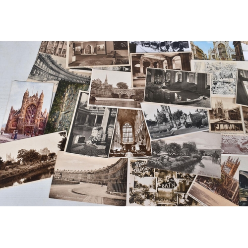 329 - POSTCARDS, a tray containing postcards to various towns and villages in the South-West of England, a... 