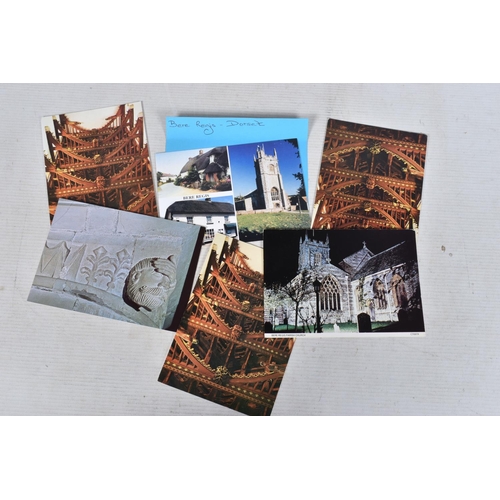 330 - POSTCARDS, a tray containing postcards to various towns and villages in the South-West of England, a... 