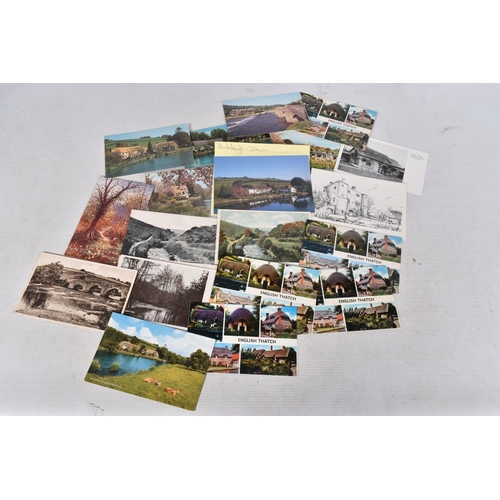 330 - POSTCARDS, a tray containing postcards to various towns and villages in the South-West of England, a... 