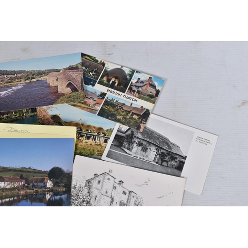 330 - POSTCARDS, a tray containing postcards to various towns and villages in the South-West of England, a... 