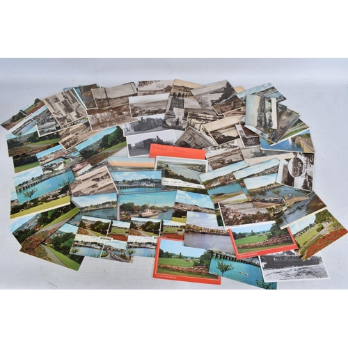 330 - POSTCARDS, a tray containing postcards to various towns and villages in the South-West of England, a... 