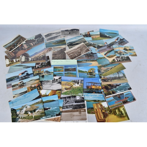 330 - POSTCARDS, a tray containing postcards to various towns and villages in the South-West of England, a... 