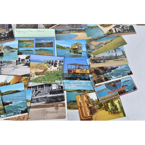 330 - POSTCARDS, a tray containing postcards to various towns and villages in the South-West of England, a... 