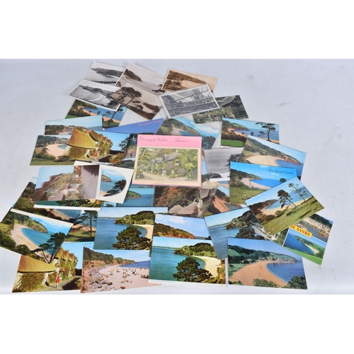 330 - POSTCARDS, a tray containing postcards to various towns and villages in the South-West of England, a... 