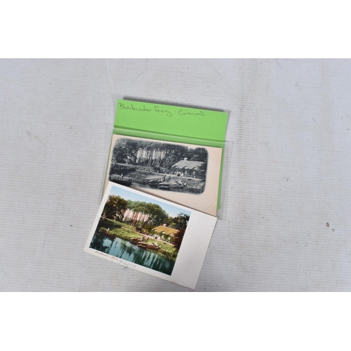 330 - POSTCARDS, a tray containing postcards to various towns and villages in the South-West of England, a... 