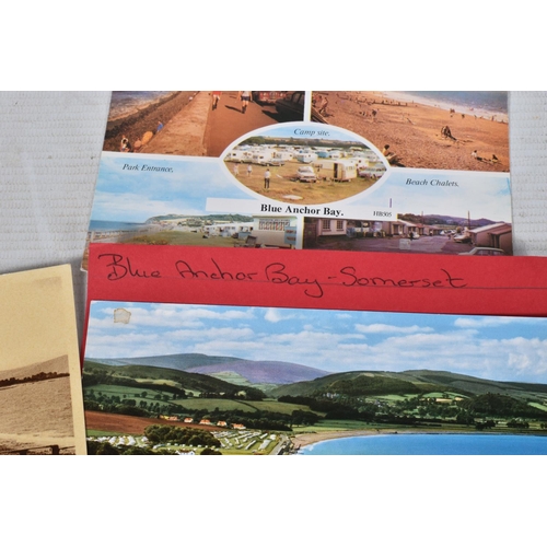 330 - POSTCARDS, a tray containing postcards to various towns and villages in the South-West of England, a... 