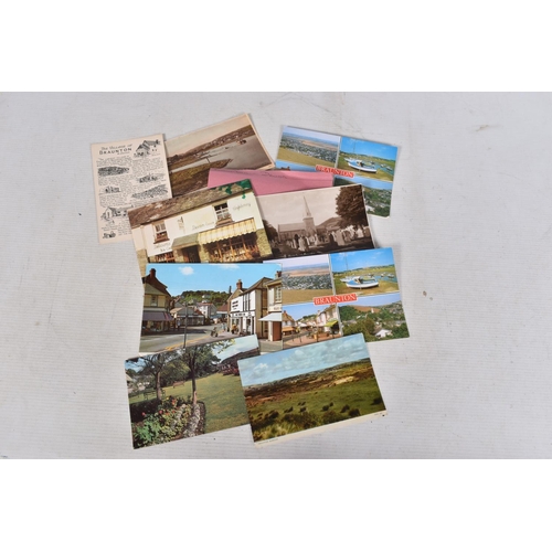 330 - POSTCARDS, a tray containing postcards to various towns and villages in the South-West of England, a... 