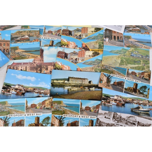 331 - POSTCARDS, a tray containing postcards to various towns and villages in the South-West of England, a... 