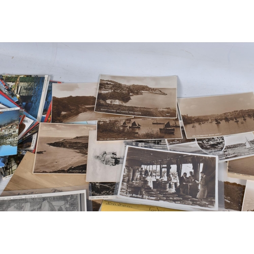 331 - POSTCARDS, a tray containing postcards to various towns and villages in the South-West of England, a... 