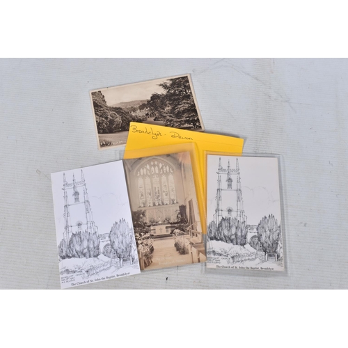 331 - POSTCARDS, a tray containing postcards to various towns and villages in the South-West of England, a... 