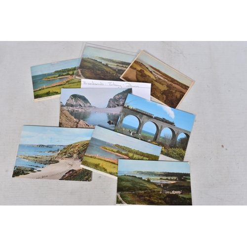 331 - POSTCARDS, a tray containing postcards to various towns and villages in the South-West of England, a... 