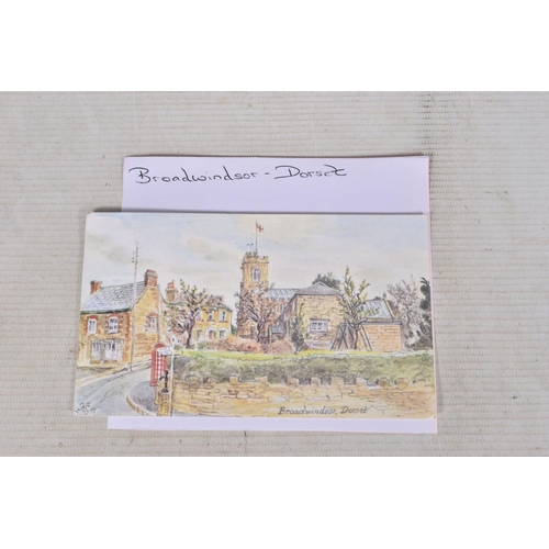 331 - POSTCARDS, a tray containing postcards to various towns and villages in the South-West of England, a... 