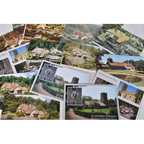 331 - POSTCARDS, a tray containing postcards to various towns and villages in the South-West of England, a... 