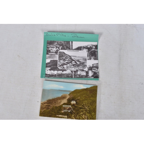 331 - POSTCARDS, a tray containing postcards to various towns and villages in the South-West of England, a... 