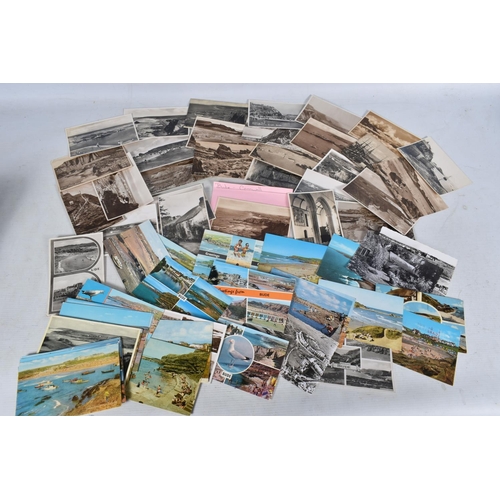 331 - POSTCARDS, a tray containing postcards to various towns and villages in the South-West of England, a... 