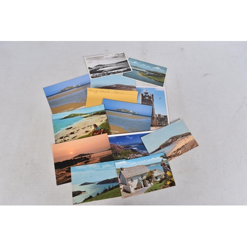 332 - POSTCARDS, a tray containing postcards to various towns and villages in the South-West of England, a... 