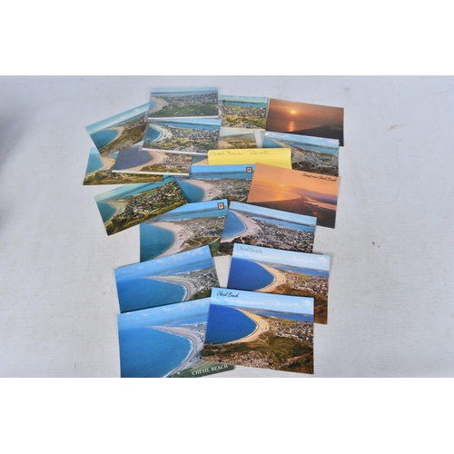 332 - POSTCARDS, a tray containing postcards to various towns and villages in the South-West of England, a... 