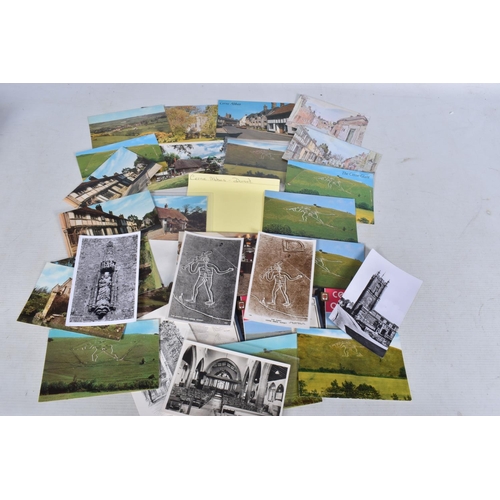 334 - POSTCARDS, a tray containing postcards to various towns and villages in the South-West of England, a... 