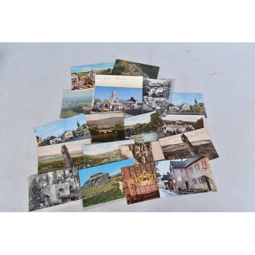 334 - POSTCARDS, a tray containing postcards to various towns and villages in the South-West of England, a... 