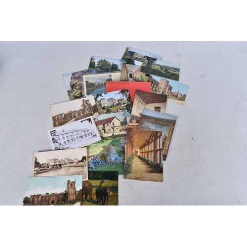 334 - POSTCARDS, a tray containing postcards to various towns and villages in the South-West of England, a... 