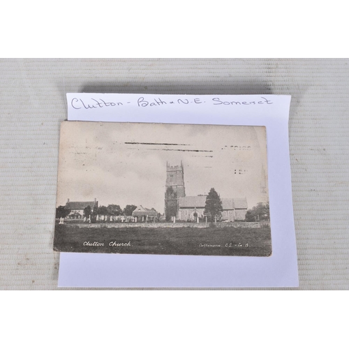 334 - POSTCARDS, a tray containing postcards to various towns and villages in the South-West of England, a... 