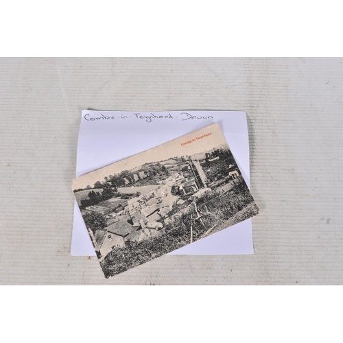 334 - POSTCARDS, a tray containing postcards to various towns and villages in the South-West of England, a... 