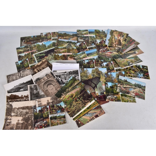 334 - POSTCARDS, a tray containing postcards to various towns and villages in the South-West of England, a... 