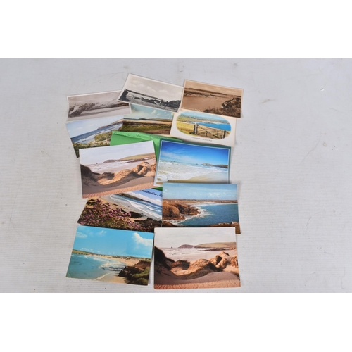 334 - POSTCARDS, a tray containing postcards to various towns and villages in the South-West of England, a... 