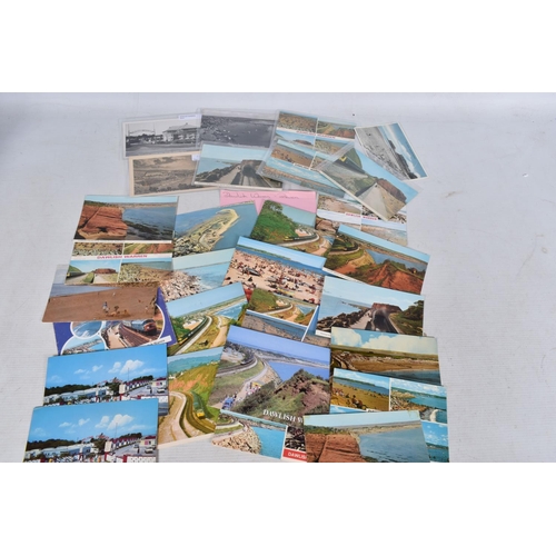 335 - POSTCARDS, a tray containing postcards to various towns and villages in the South-West of England, a... 