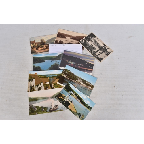 335 - POSTCARDS, a tray containing postcards to various towns and villages in the South-West of England, a... 