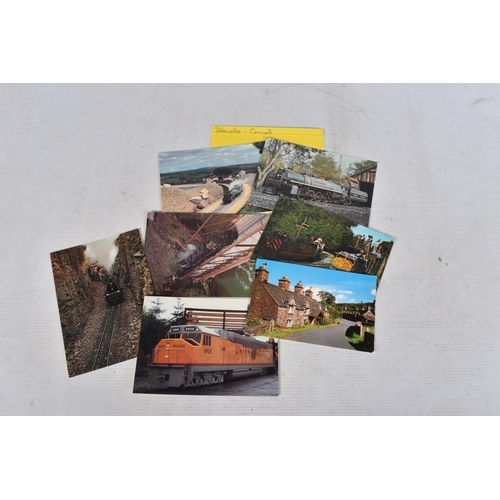 335 - POSTCARDS, a tray containing postcards to various towns and villages in the South-West of England, a... 