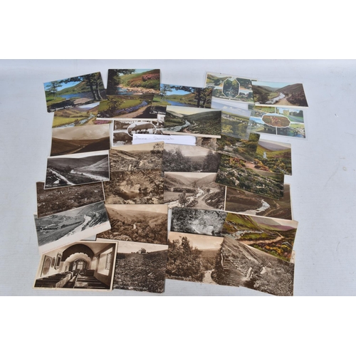 335 - POSTCARDS, a tray containing postcards to various towns and villages in the South-West of England, a... 